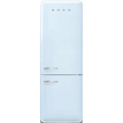Smeg Frigorifero combinato con cerniere a destra a libera installazione FAB38RPB6 finitura azzurro da 71 cm - IN PROMOZIONE FINO AL 30/06