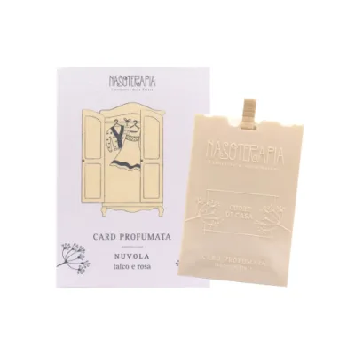 NASOTERAPIA CARD PROFUMATA ROSA E ORCHIDEA