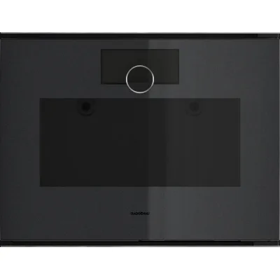 Gaggenau Forno a vapore con cerniera a destra da incasso GS220100 finitura Gaggenau Onyx da 60 cm