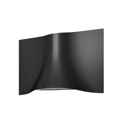 PRONTA CONSEGNA - Faber Cappa a parete VEIL BK A90 110.0324.954 finitura nero opaco e camino inox da 90 cm