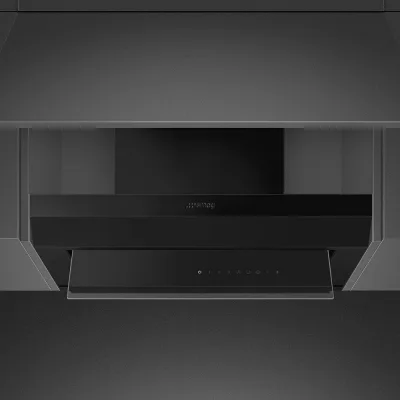 Smeg S Cappa aspirante integrata KSGT64BLV finitura nero opaco da 56 cm