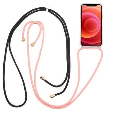 CELLY COVER+NECKLACET IPHONE 13 BLACK/PK LACET1007BKPK