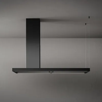Falmec Cappa a isola Elle finitura nero opaco da 180 cm - IN PROMOZIONE CON VOUCHER FINO AL 6/07