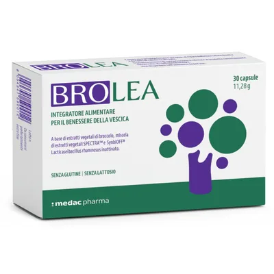 Brolea 30 capsule senza glutine e lattosio
