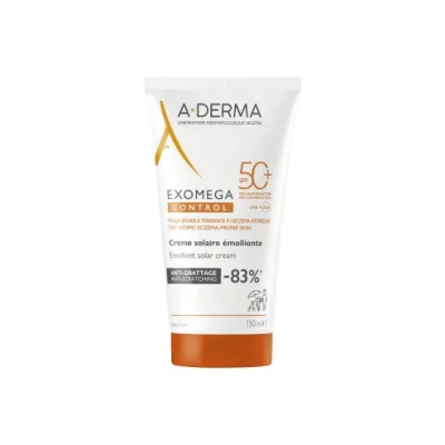 A-DERMA EXOMEGA CONTROL CREMA SPF50+ 150ML