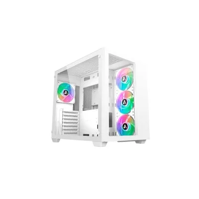 CASE ABYSM Danube Sava 285 BX203 AB128513 ARGB ATX, ITX, Micro ATX bianco