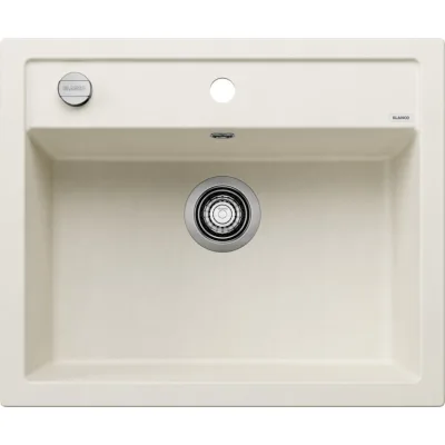 Blanco | Lavello una vasca DALAGO 6 1527063 finitura soft white da 61.5x51 cm - Sopratop