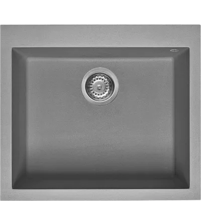 Smeg S Lavello una vasca VZ57CT finitura cemento da 57x50 cm - Sopratop - IN PROMOZIONE FINO AL 6/07