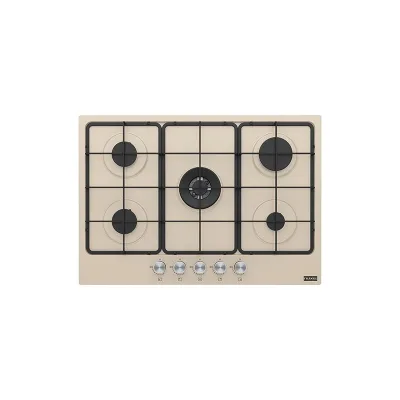 PRONTA CONSEGNA - Franke: Piano cottura a gas Smart 750 FHSM 755 4G DC OA E 106.0554.392 finitura avena da 73 cm