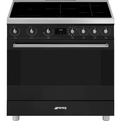 Smeg Cucina C9IMMB2 con forno termoventilato e piano cottura induzione finitura nero da 90x60 cm - IN PROMOZIONE FINO AL 30/06