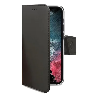 CELLY WALLY CASE GALAXY S23 5G/EE BLACK WALLY1032
