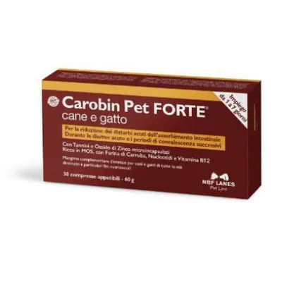 Carobin Pet Forte 30 Cpr