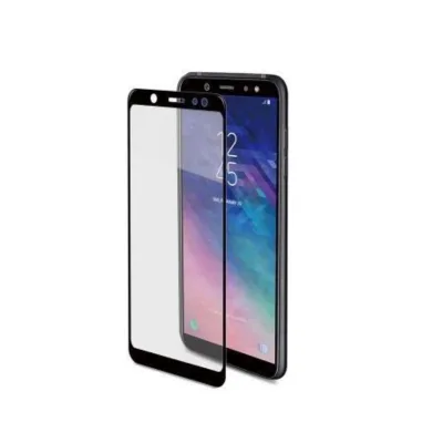 CELLY FULL GLASS GALAXY A6 2018 BLACK FULLGLASS737BK