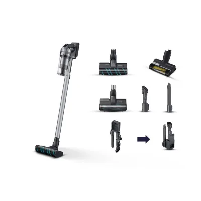 Samsung: Scopa elettrica Jet 75E VS20B75ACR5 finitura silver