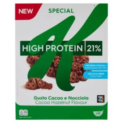 Kellogg's Special K High Protein 21% 320 g Cereali Croccanti ad Alto Contenuto Proteico