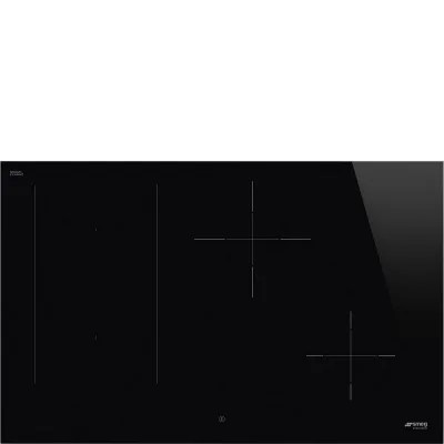Smeg S Piano cottura a induzione SIM3844D in vetroceramica nero da 80 cm - IN PROMOZIONE FINO AL 6/07