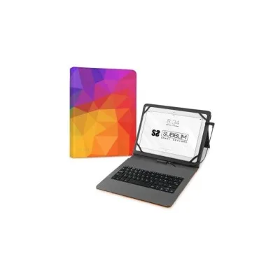 Custodia Subblim per Tablet Android con Tastiera Cover Resistente Tastiera Integrata in Spagnolo