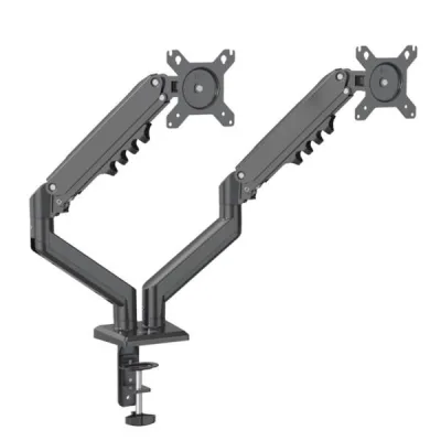 SUPPORTO MONITOR 2 BRACCI TOP NERO NXDMA02B