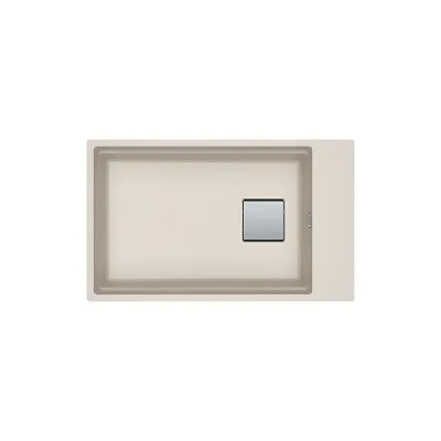 Franke: Lavello una vasca Vasche Kubus 2 Sottotop KNG 110-62 125.0529.609 finitura fragranite sahara da 62x42 cm