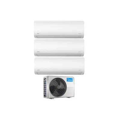 Climatizzatore Condizionatore MIDEA Trial Split serie XTREME inverter da 9000+9000+18000 con M3O-27NF8 Wifi Integrato 9+9+18  A++/A+