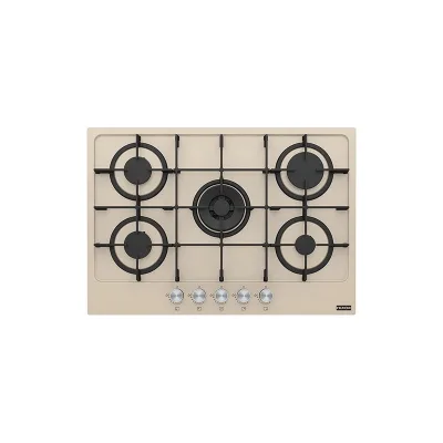 PRONTA CONSEGNA - Franke: Piano cottura a gas Maris 750 FHMA 755 4G DC OA C 106.0554.409 finitura avena da 73 cm
