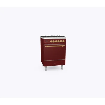 Ilve Cucina P06N da incasso Nostalgie P06QNE3 forno cieco e piano cottura 4 fuochi da 60 cm - IN PROMOZIONE FINO AL 6/07
