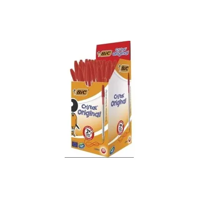 PENNA A SFERA BIC CRISTAL FUN ORIGINAL 1,0MM Linea 0,4mm COLORE ROSSO 8373619