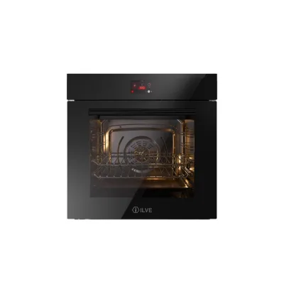 Ilve Forno elettrico da incasso Professional Plus OV601GT3 in vetro temperato nero da 60 cm - IN PROMOZIONE FINO AL 6/07