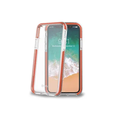 CELLY HEXAGON COVER IPHONE XS/X ORANGE HEXAGON900OR