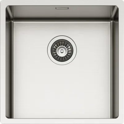 Schock Lavello una vasca NEW TECHNICK N100 TECN100 finitura inox spazzolato da 44x44 cm