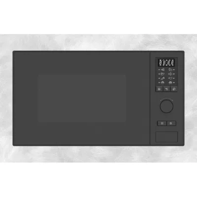 Barazza Microonde da incasso CITY ADVANCE 1MOIV finitura inox vintage e nero da 60 cm - PROMOZIONE ATTIVA FINO AL 19/10
