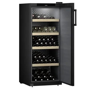 Liebherr Cantina vino a libera installazione WSbl 4601 con porta piena nero e telaio nero da 60 cm - IN PROMOZIONE FINO AL 6/07