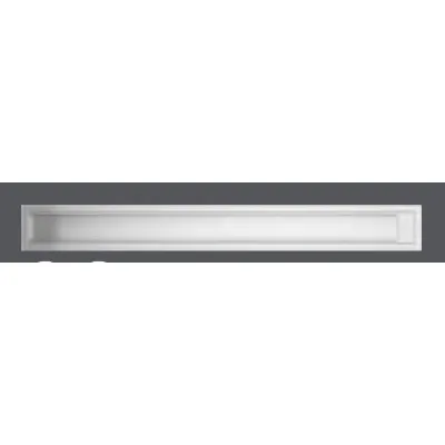 Barazza Canale attrezzato 1CI187 finitura acciaio inox satinato da 180 cm