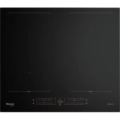 Hisense Piano cottura a induzione Hi6 HI6442BSCWF in vetroceramica nero da 60 cm