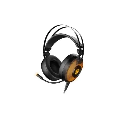 CUFFIE GAMING Mars Gaming MHAXW con microfono rimovibile Illuminazione RGB