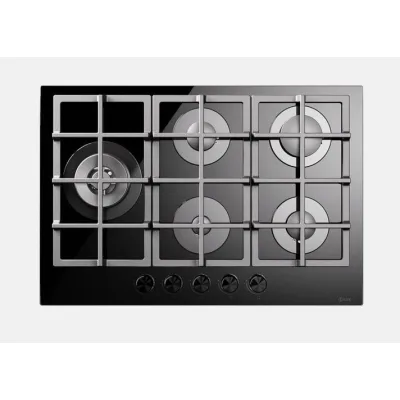 Ilve Piano cottura gas Professional Plus HCG75SCK in vetro temperato nero da 75 cm - IN PROMOZIONE FINO AL 6/07