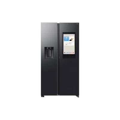 Samsung: Frigorifero side by side a libera installazione RS90F66BEF finitura antracite da 91 cm