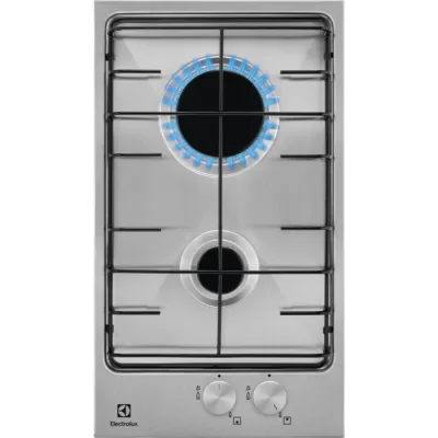 Electrolux | Piano cottura domino a gas EGG3222N finitura inox da 29 cm