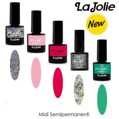 La jolie smalto semipermanente midi nail polish gel