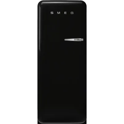 Smeg Frigorifero monoporta con cerniere a sinistra a libera installazione FAB28LBL6 finitura nero da 60 cm - IN PROMOZIONE FINO AL 30/06