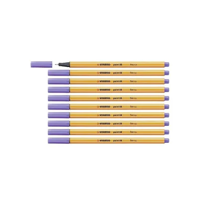 STABILO CF10 FINELINER POINT 88 LILLA CHIAR 88/59