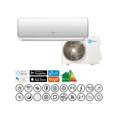 Climatizzatore Condizionatore Diloc Inverter Serie AURORA 9000 Btu D.AURORA109 Wi-Fi Integrato A++/A+++