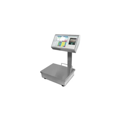 BILANCIA ELETTRONICA OPI ENERCOLOR 12KG Div. 2GR Doppio display LCD a Colori ACCIAIO INOX 4 OPERATORI