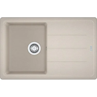 PRONTA CONSEGNA - Franke: Lavello una vasca con gocciolatoio Boston Incasso BGF 611-78 114.0275.934 finitura fragranite sahara da 78x50 cm