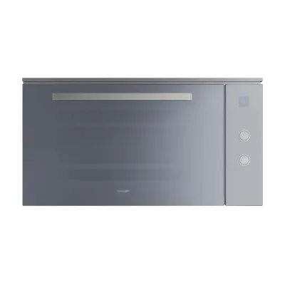Foster Forno compatto multifunzione da incasso 7107 642 finitura specchio nero da 90 cm