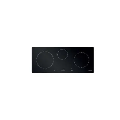 Foster Piano cottura a induzione 7374 300 in vetroceramica nero da 84 cm