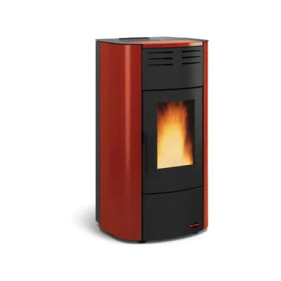 Extraflame Termostufa a pellet ventilata RAFFAELLA IDRO H15 5.0.16 1294600 finitura bordeaux