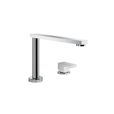 Foster Miscelatore a comando remoto con canna girevole a scomparsa 8478 001 finitura ottone cromato