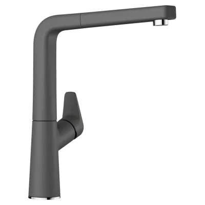 Blanco Miscelatore monocomando con doccetta estraibile AVONA-S 1521285 finitura grigio roccia