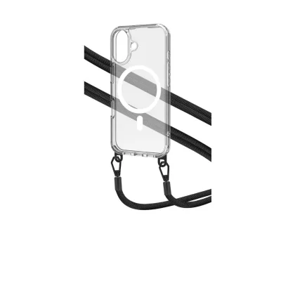 CELLY MAGSAFE COVER+NECK LACET IPHONE 16 FREEDOMMAG1112